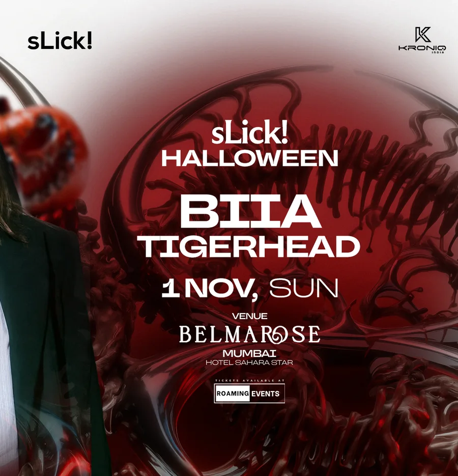 sLick! Halloween with BIIA and Tigerhead at Belmarose Mumbai on 1 November